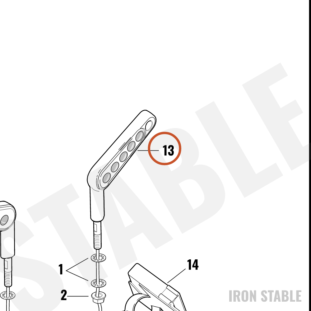 Harley-Davidson Turnsignal, X