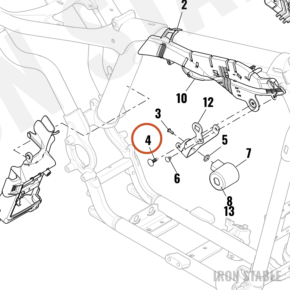 Harley-Davidson Plug, Weather, 6-Way Pin