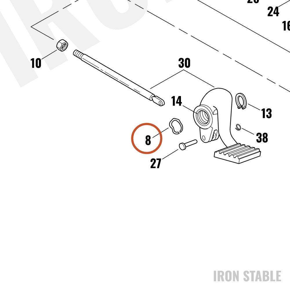 Harley-Davidson Washer, Sprg, Finger
