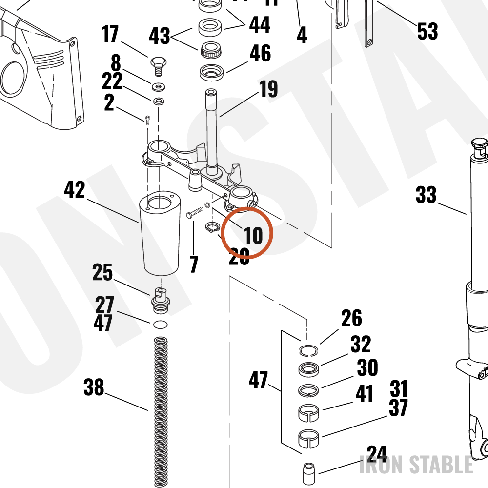 Harley-Davidson Washer, Lock Helical Spring