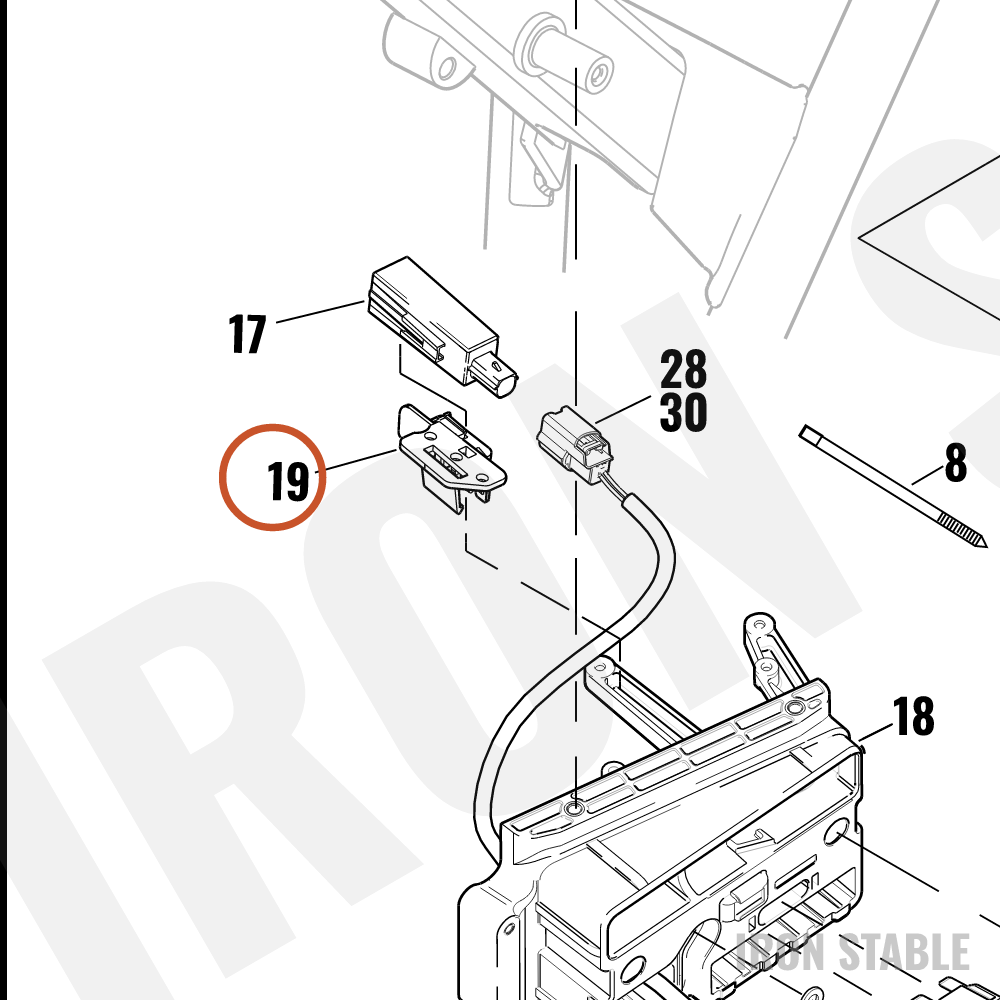 Harley-Davidson Mount, Sec-Sys Antenna