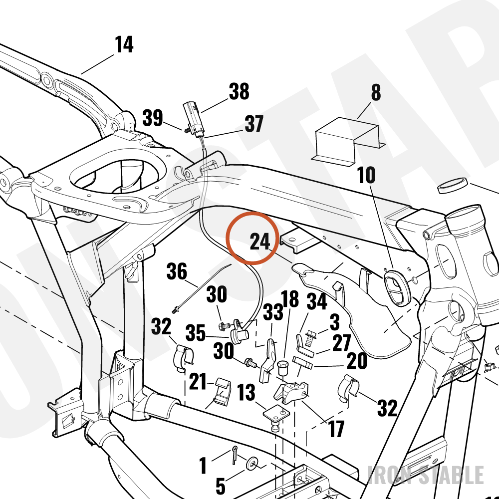 Harley-Davidson Shroud, Steer Hd