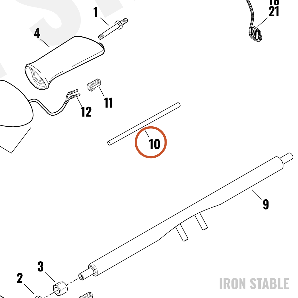 Harley-Davidson Conduit 3/8