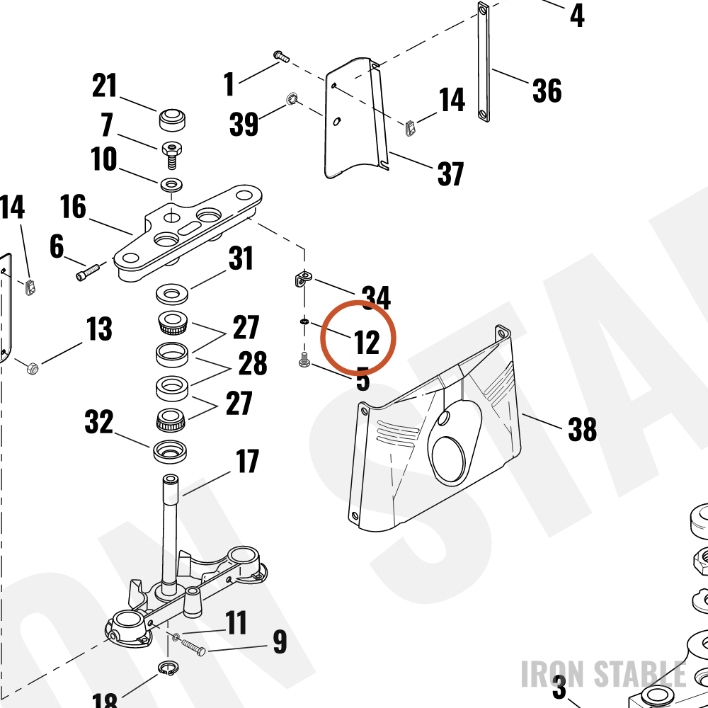Harley-Davidson Lockwasher, Serrated