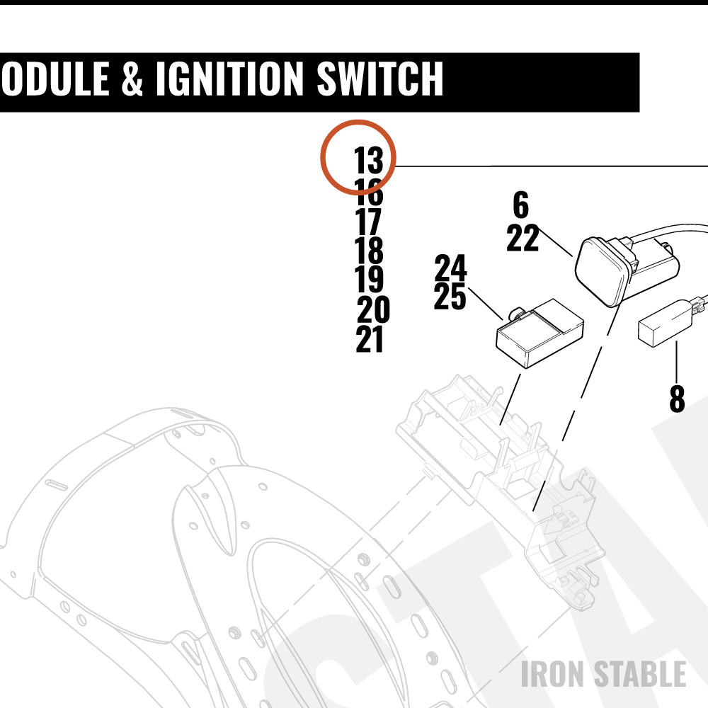 Harley-Davidson Harness, Hands-Free Sec Mod, Ant