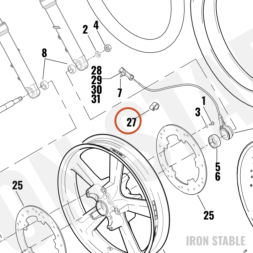 Harley-Davidson Wire Harn Sub-Component, X
