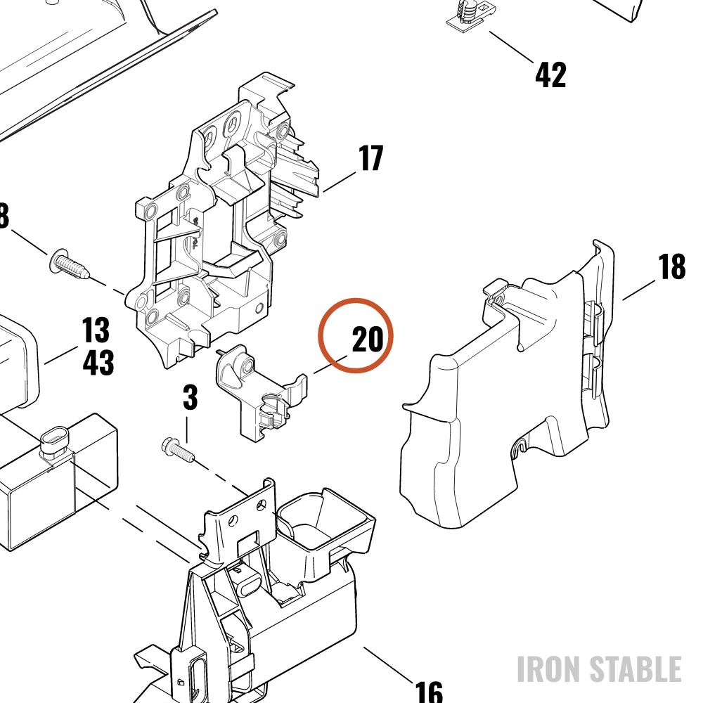 Harley-Davidson Bracket, Vent Valve