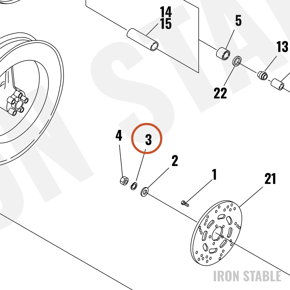 Harley-Davidson Washer, Lock