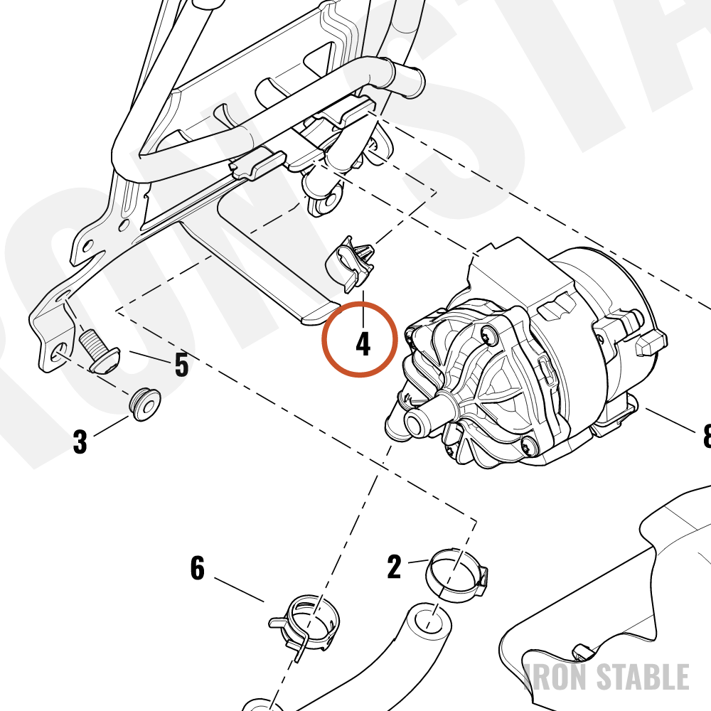 Harley-Davidson Harness Clip