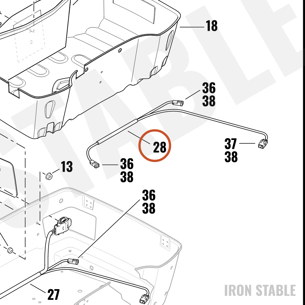 Harley-Davidson Harness, T-Pak