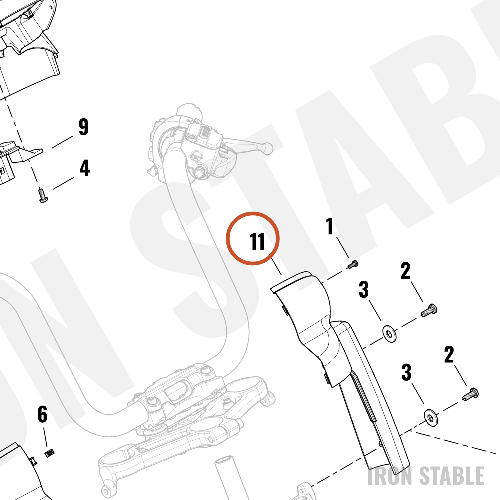 Harley-Davidson Housing, Lh, Instr Cluster
