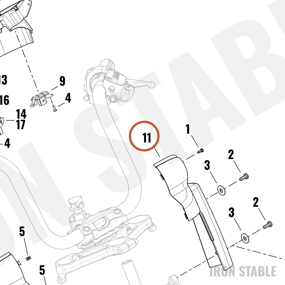 Harley-Davidson Instr, Cluster/Speedo, X