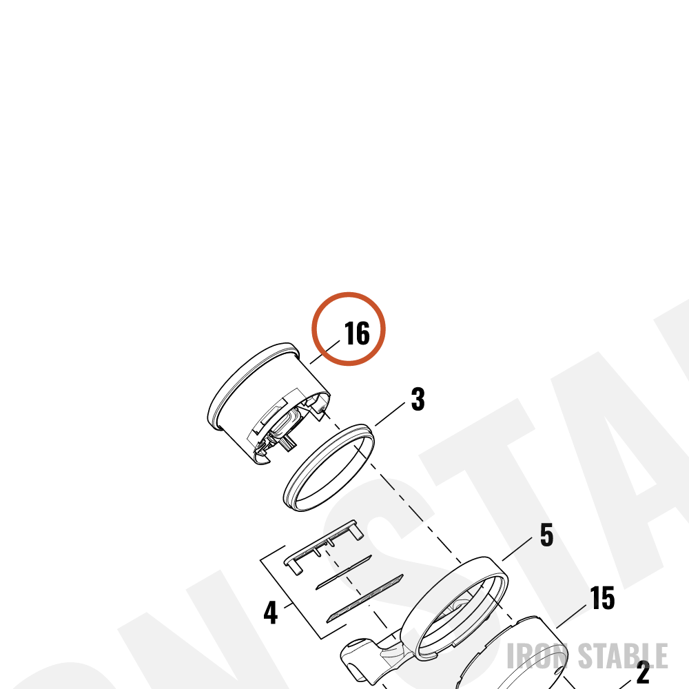 Harley-Davidson Instr, Cluster/Speedo, Tach, 4in,