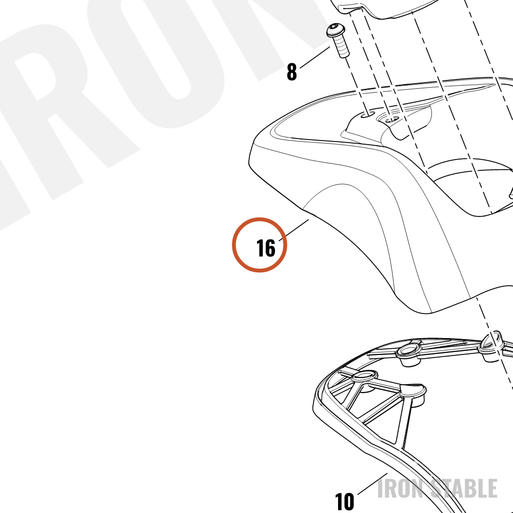 Harley-Davidson Instr, Clstr, Console & Gasket A