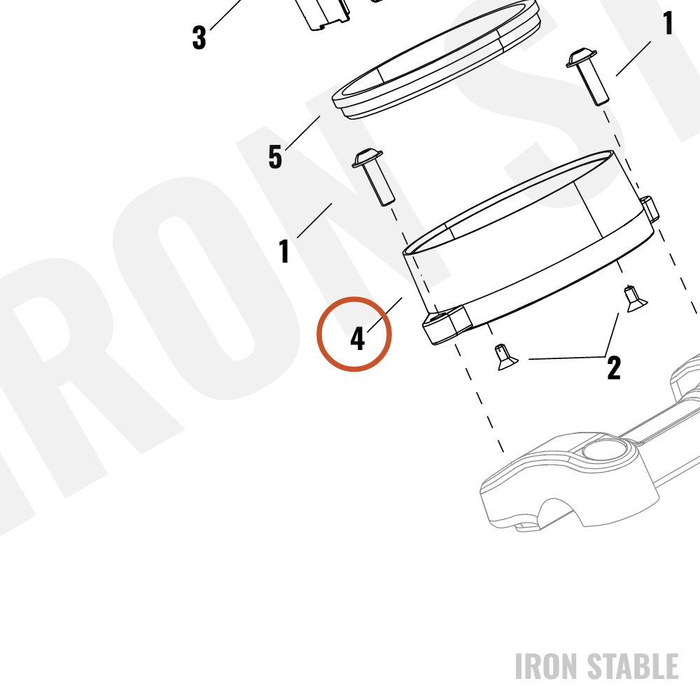 Harley-Davidson Instr, Clstr, Housing