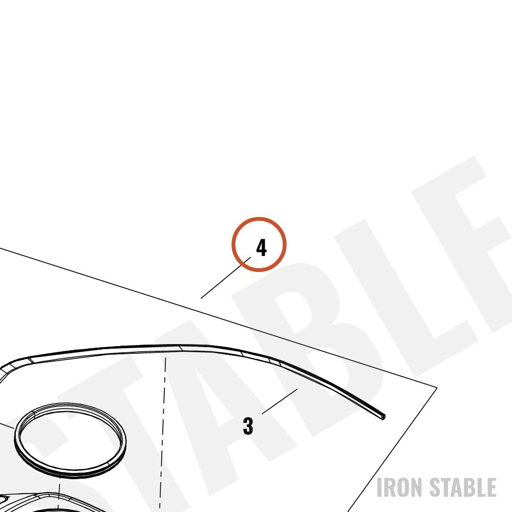 Harley-Davidson Sub-Assembly, Console, Tank, Cvo