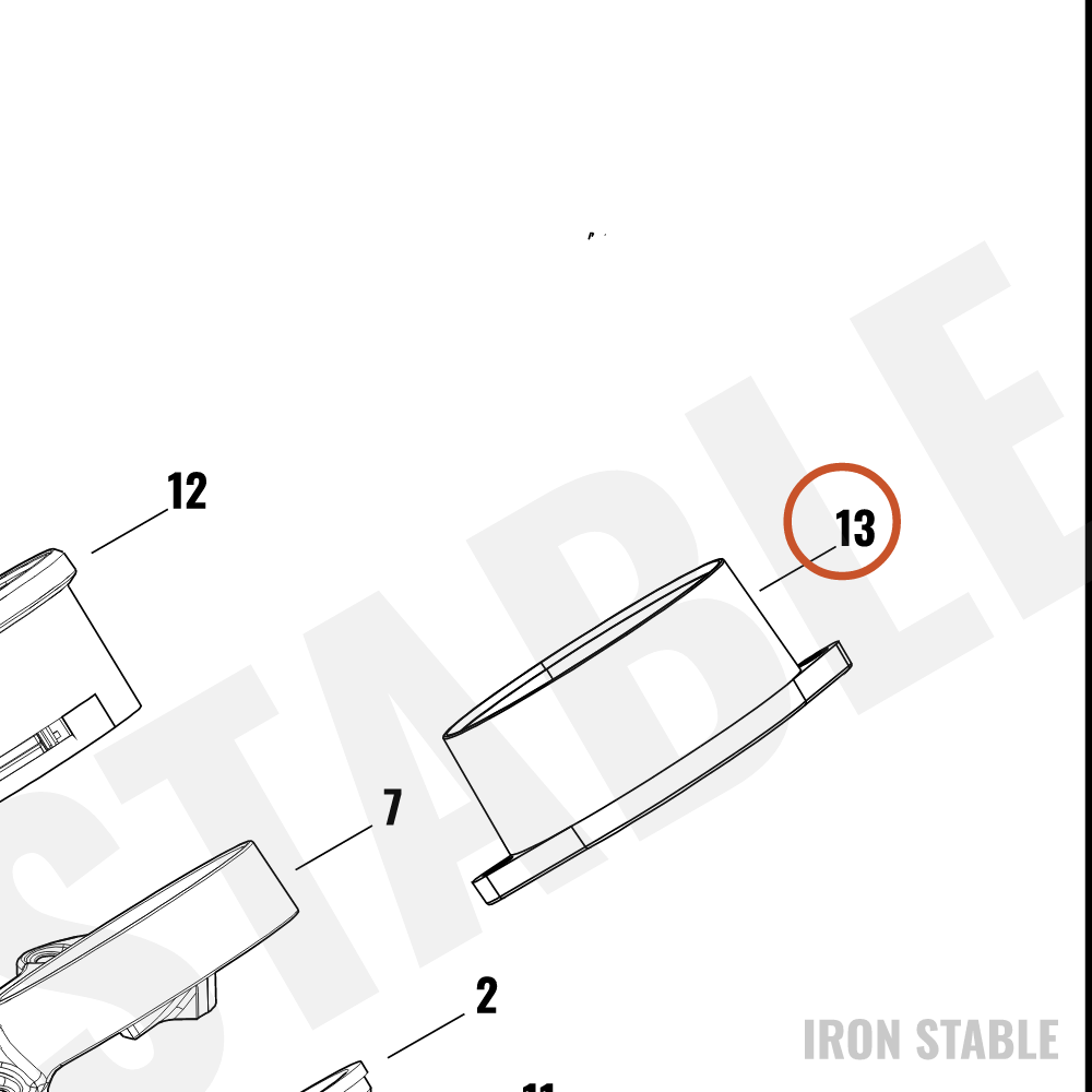 Harley-Davidson Instr, Clstr, Housing, Chrome