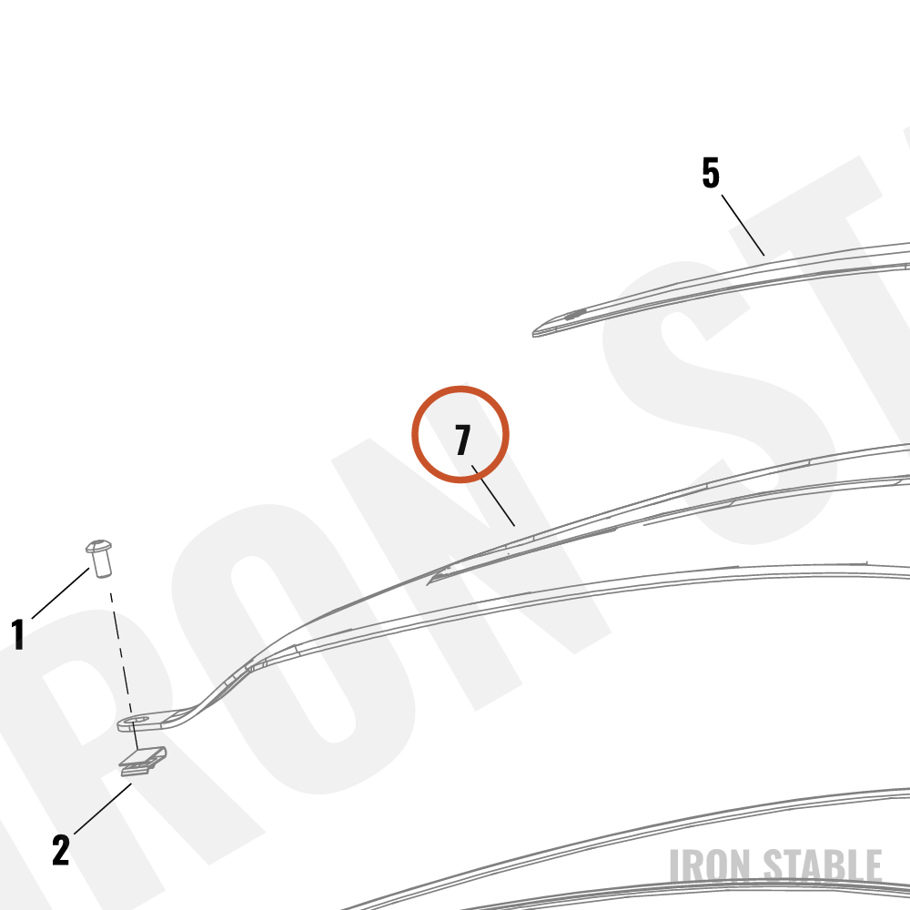 Harley-Davidson Console, Tank, Sub-Assembly