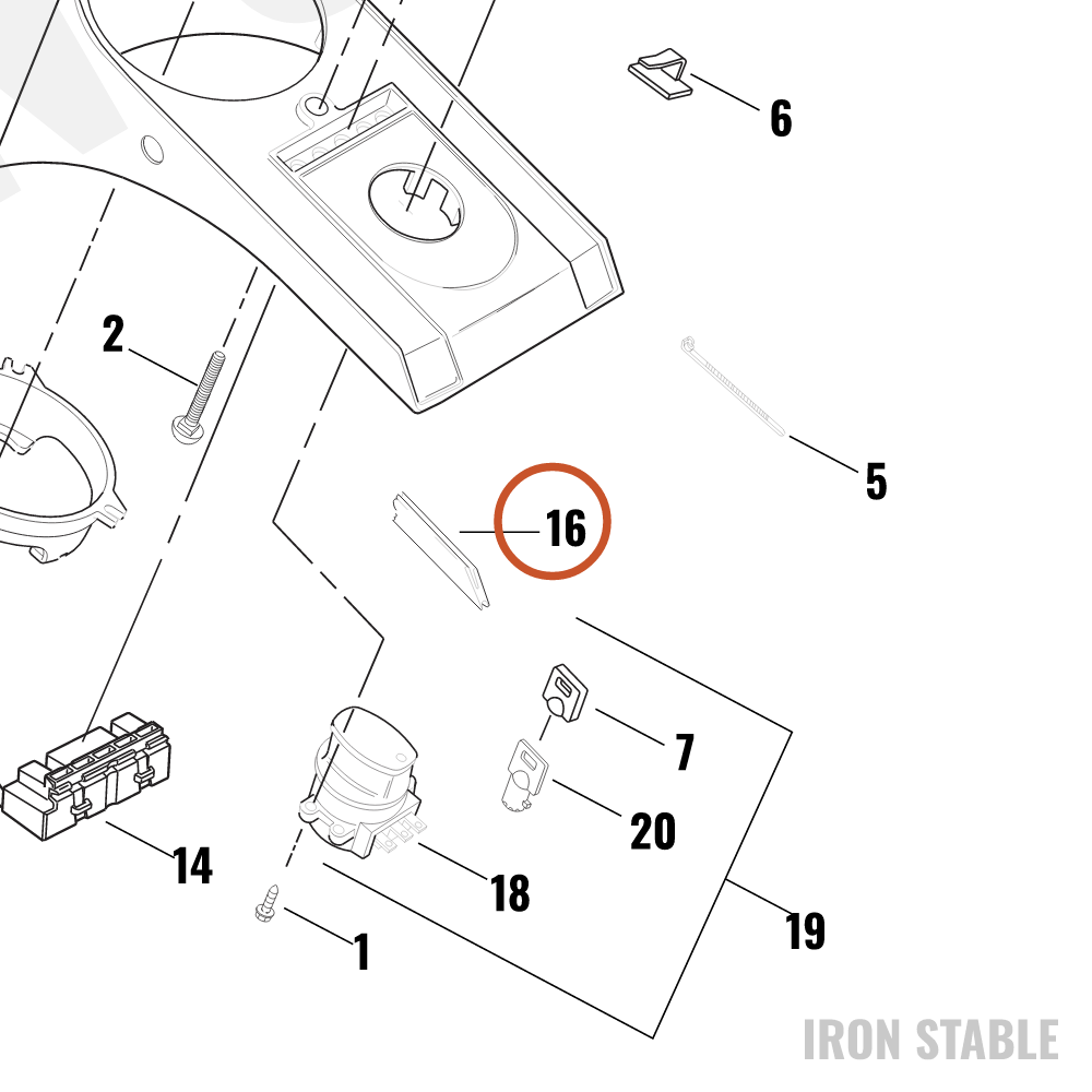 Harley-Davidson Trim, Instr Panel