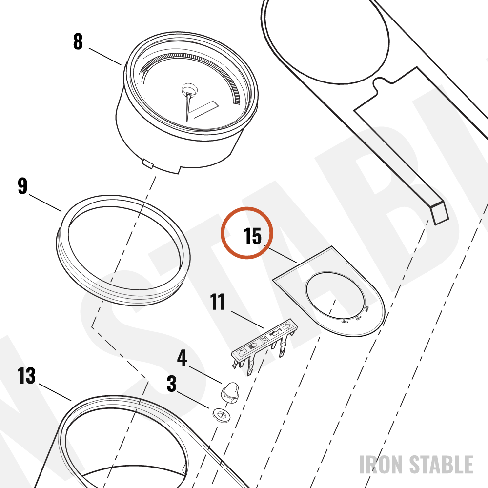 Harley-Davidson Graphic, Nameplate, Ign Switch