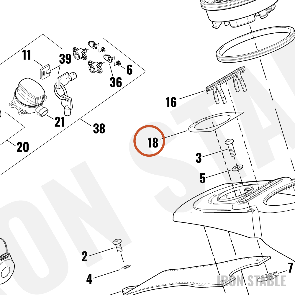 Harley-Davidson Nameplate, Ign Switch