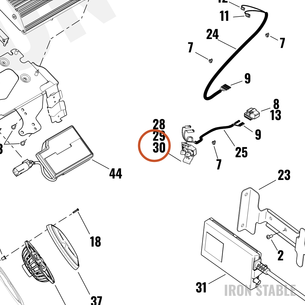 Harley-Davidson Knob, Mode Select, Tuneup/Tune D