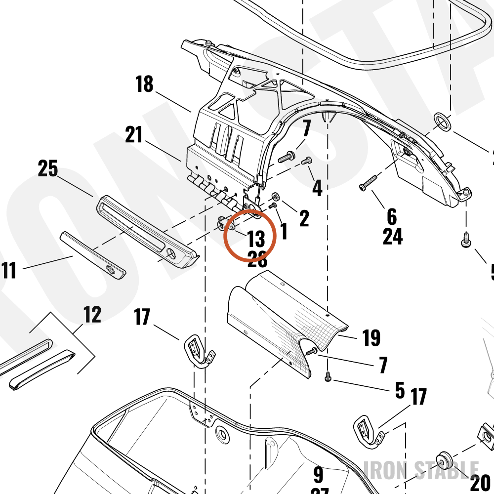 Harley-Davidson Ign Sw, Console, Lock Set