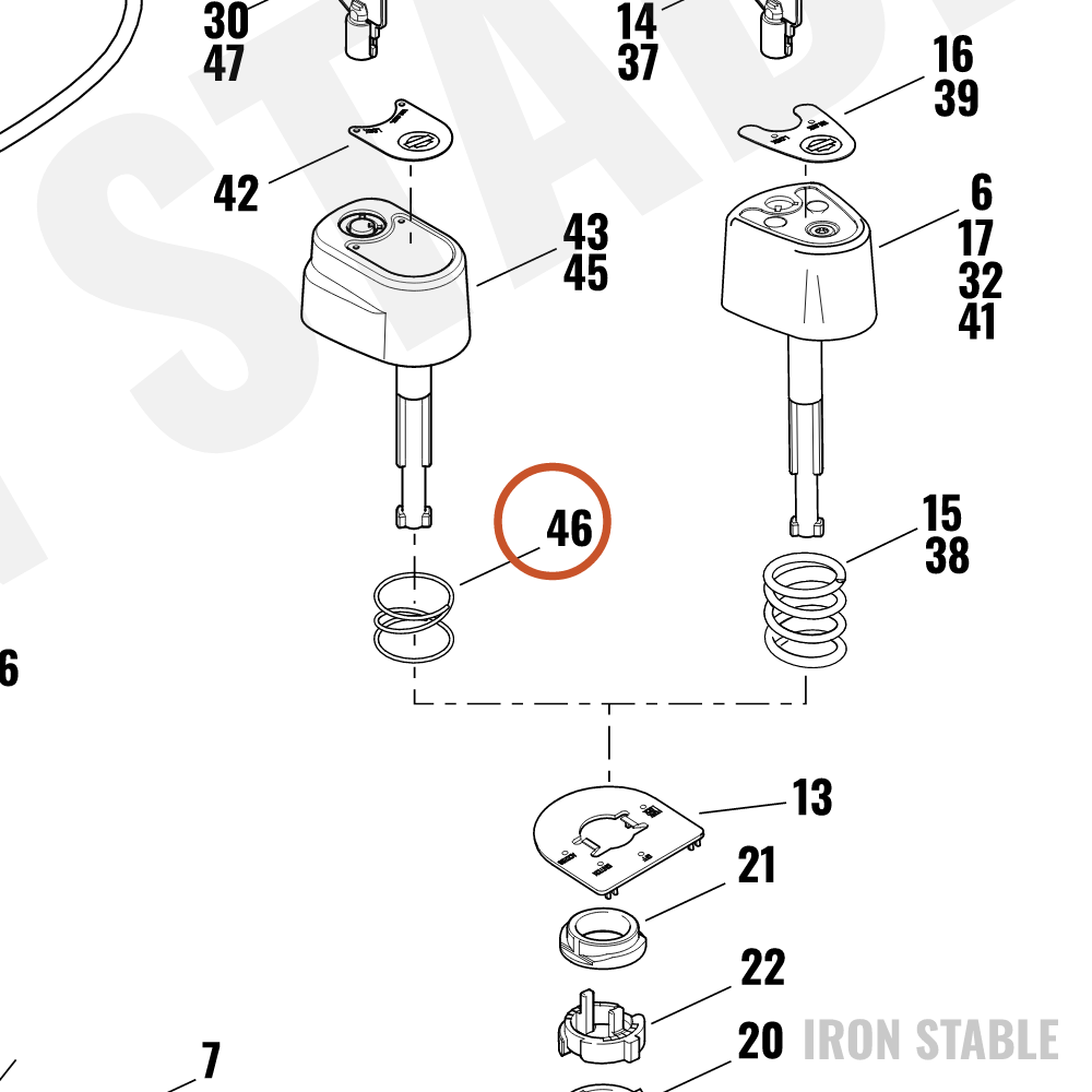Harley-Davidson Spring, Ign Switch Knob(Po)