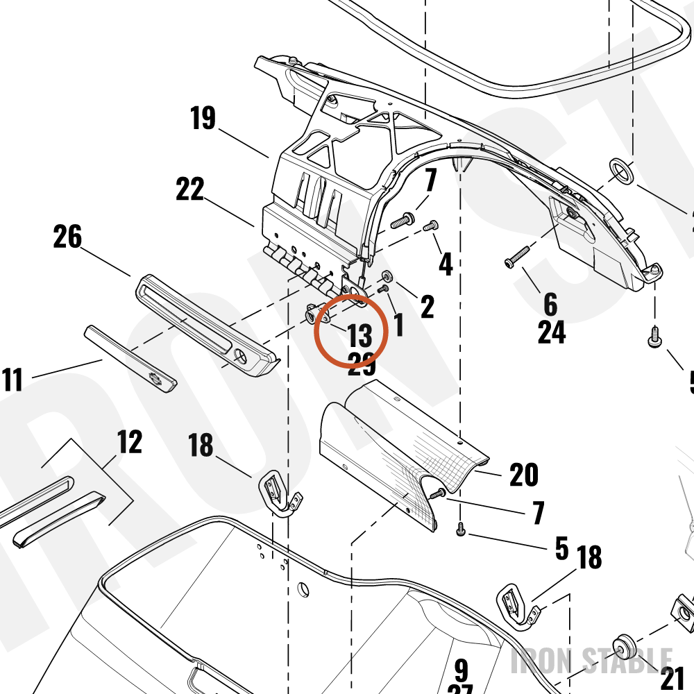 Harley-Davidson Switch, Ign, Knob, Lockset