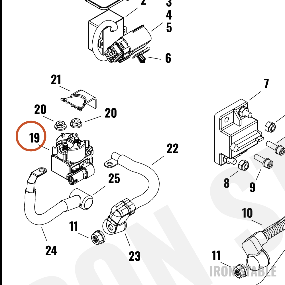 Harley-Davidson Contactor, Reverse