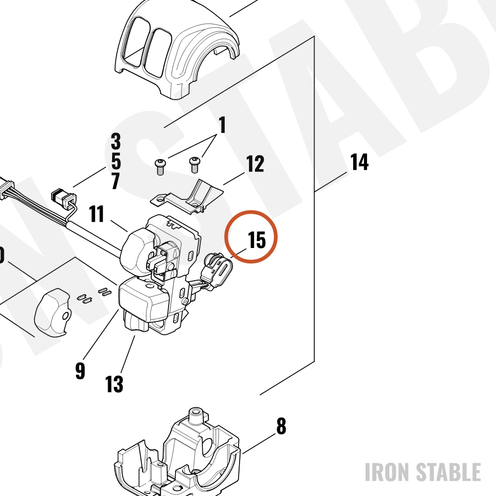 Harley-Davidson Hand Cont/Swgr, X