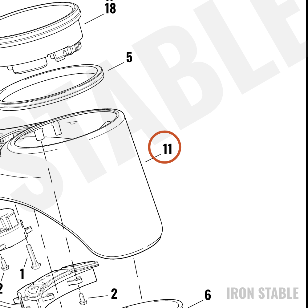 Harley-Davidson Dash Panel, X