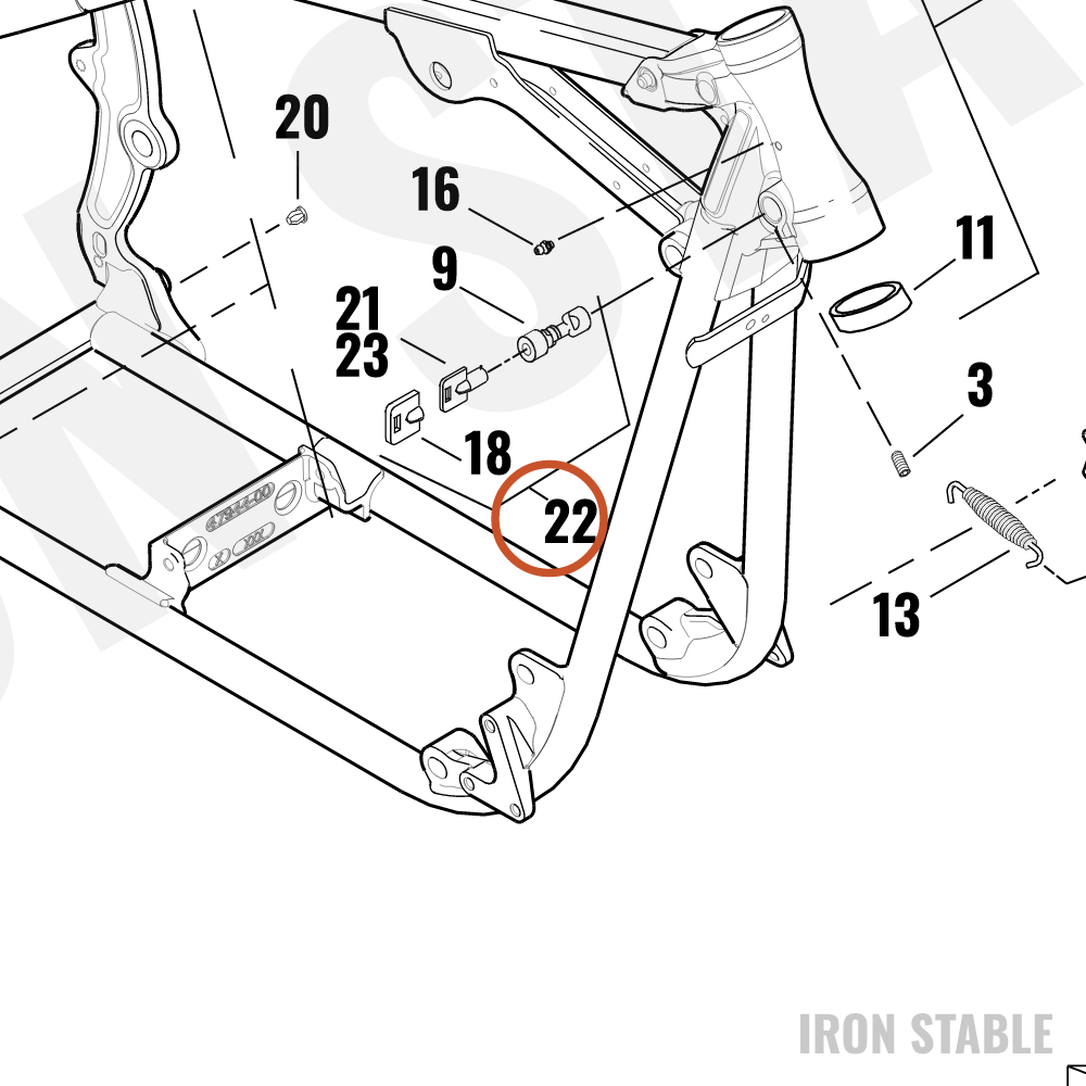 Harley-Davidson Lockset
