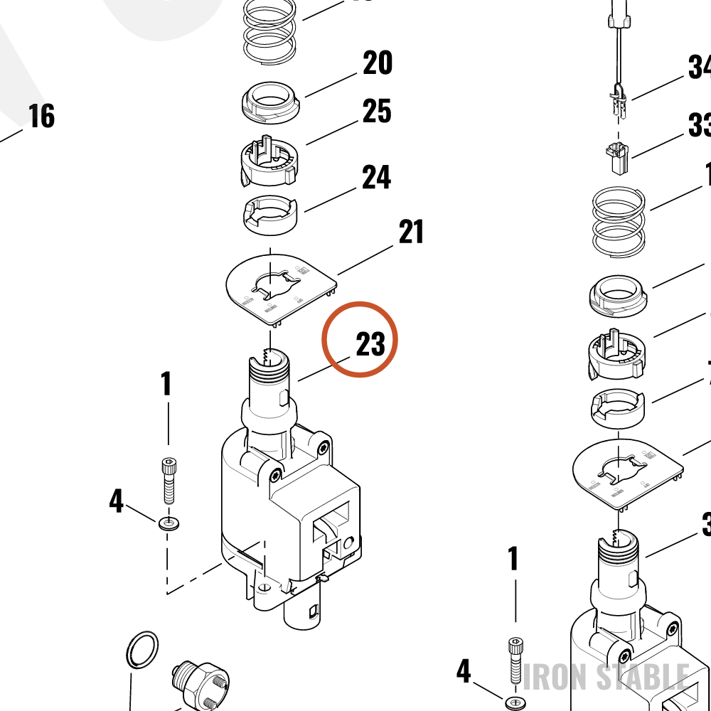Harley-Davidson Housing, Ign Switch/Fork Lock