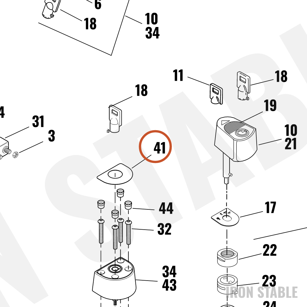 Harley-Davidson Decal, Ign Switch