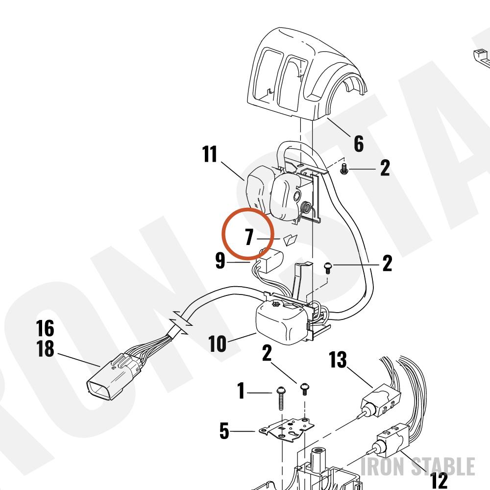 Harley-Davidson V-Clip, H/Bar Control