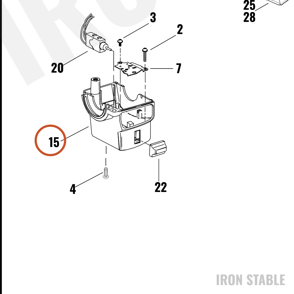Harley-Davidson Housing, Switch, Lh, Lower/Chrome