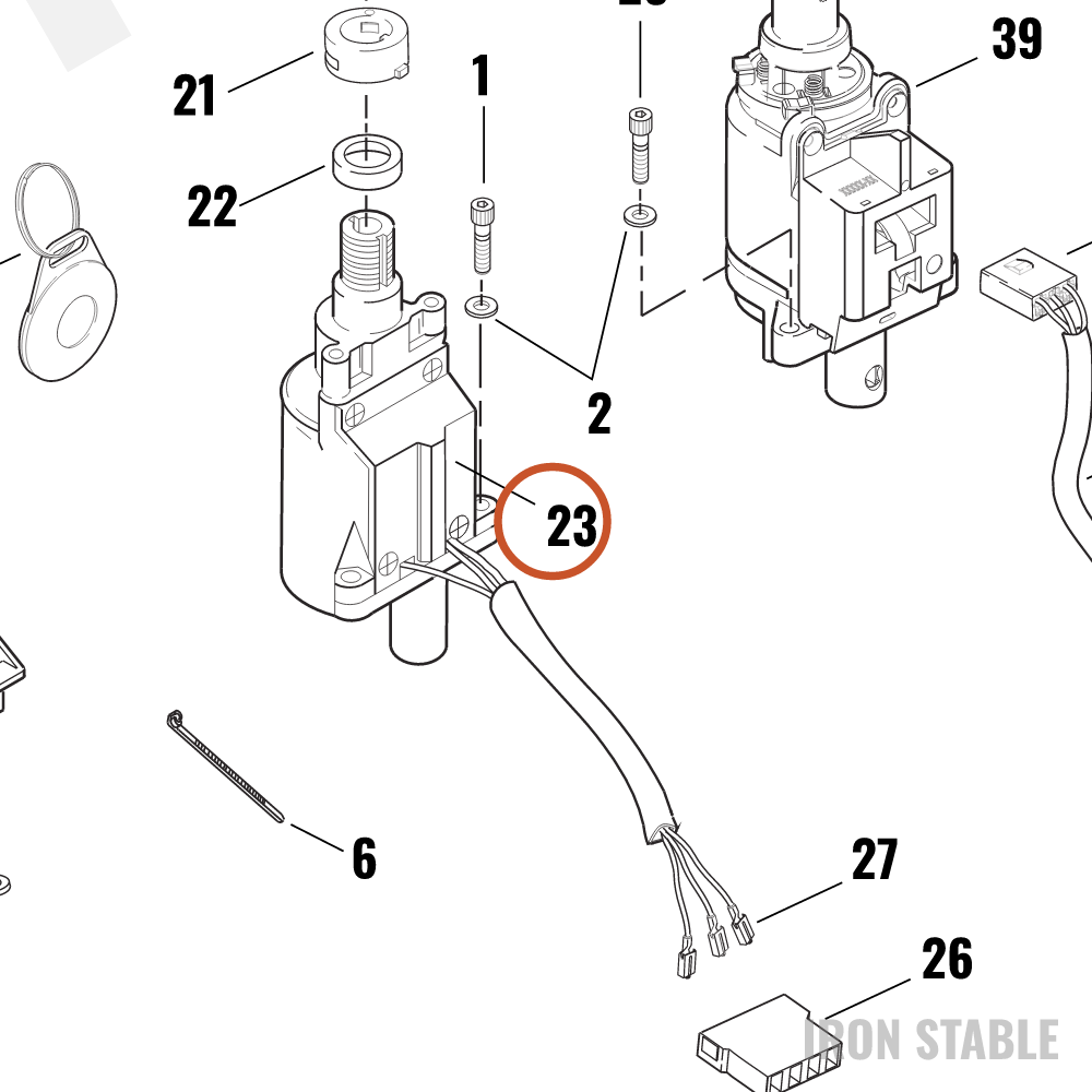 Harley-Davidson Ignition Switch, Dom