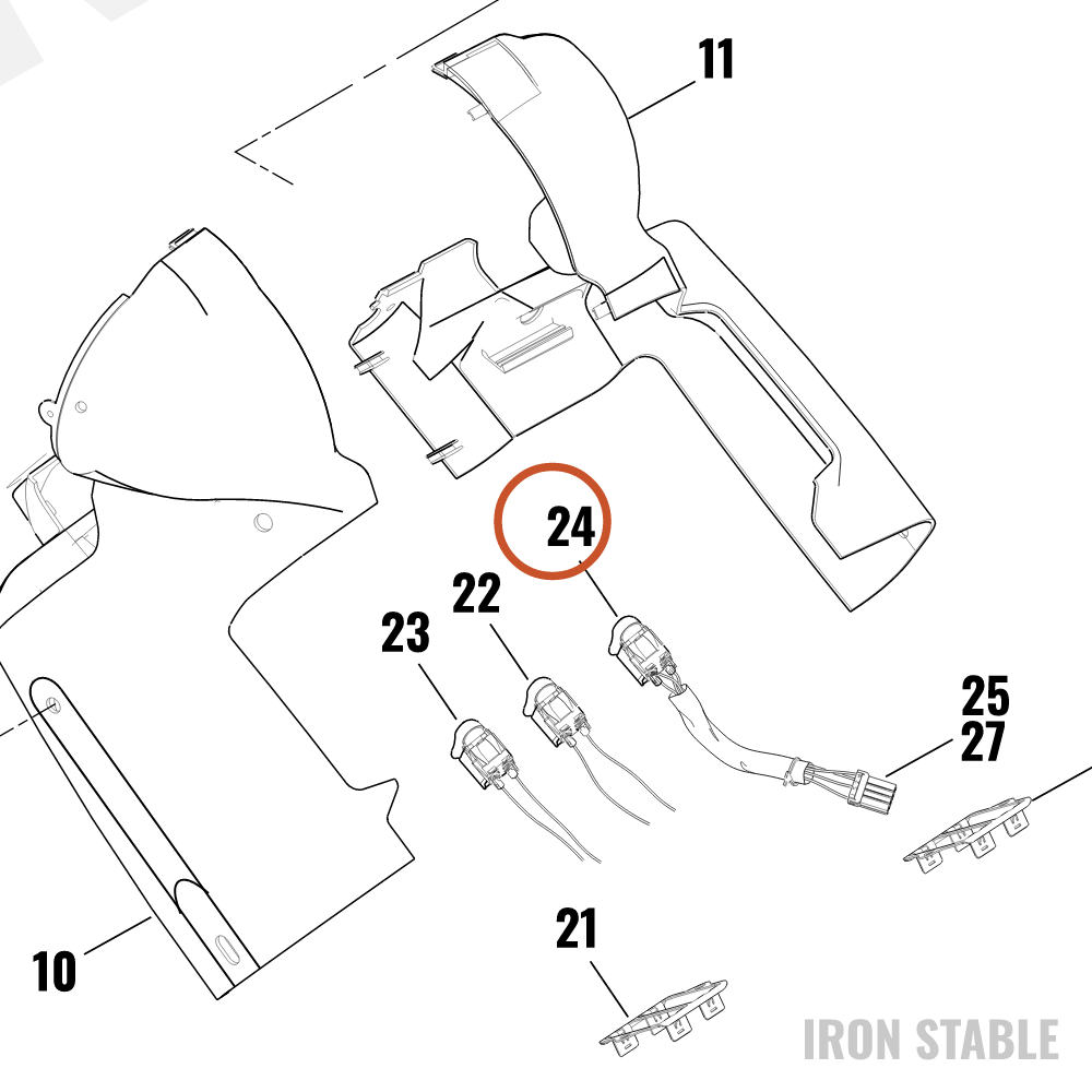 Harley-Davidson Speaker Control Switch