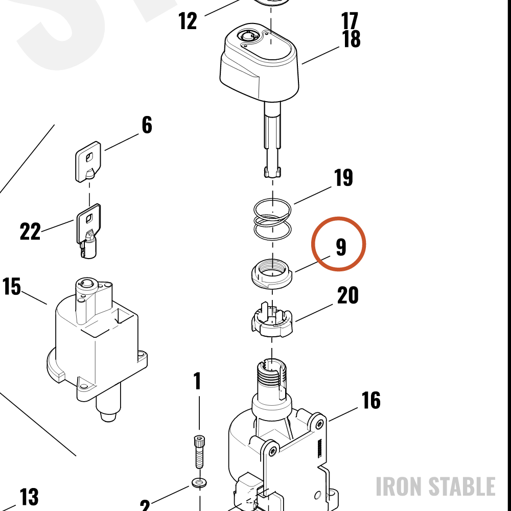 Harley-Davidson Nut, Switch