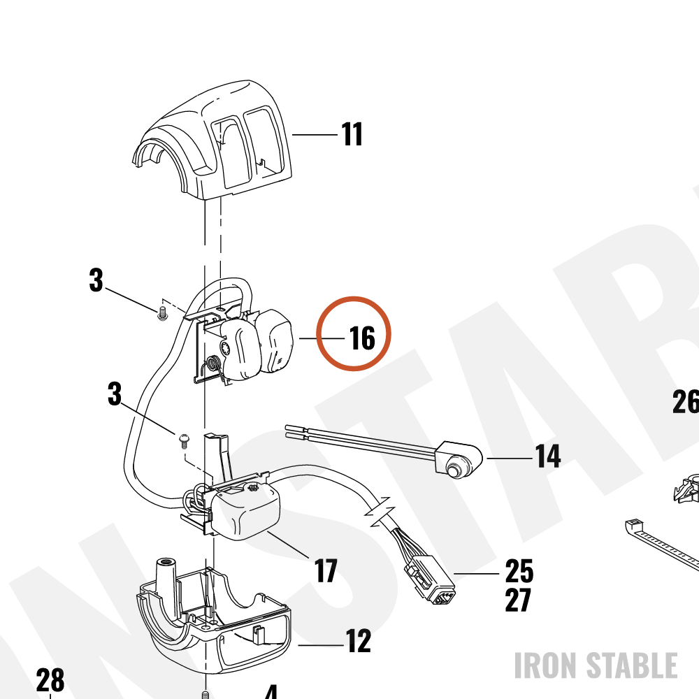 Harley-Davidson Kit-Switch, Horn
