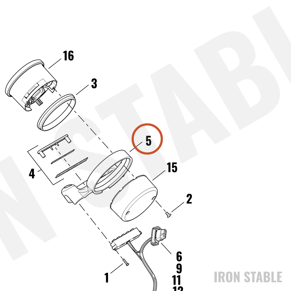 Harley-Davidson Bracket, Elec Mt, X