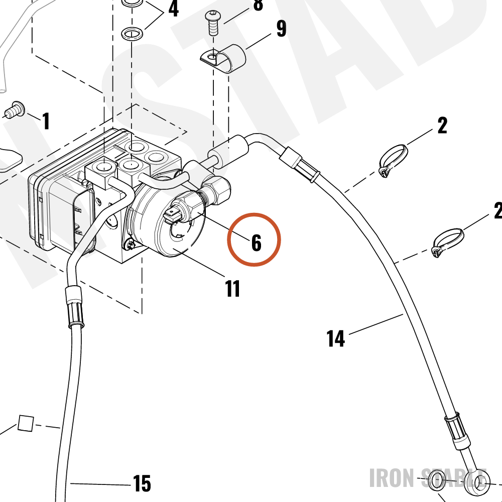 Harley-Davidson Kit-Switch, Rr Brakelite
