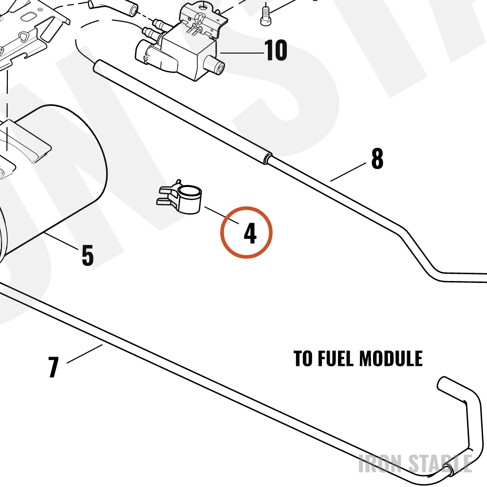 Harley-Davidson Secondary Lock, 2-Way, Female, 