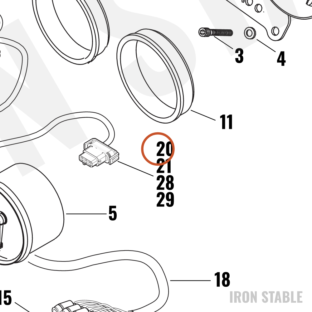Harley-Davidson Housing, 12 Way