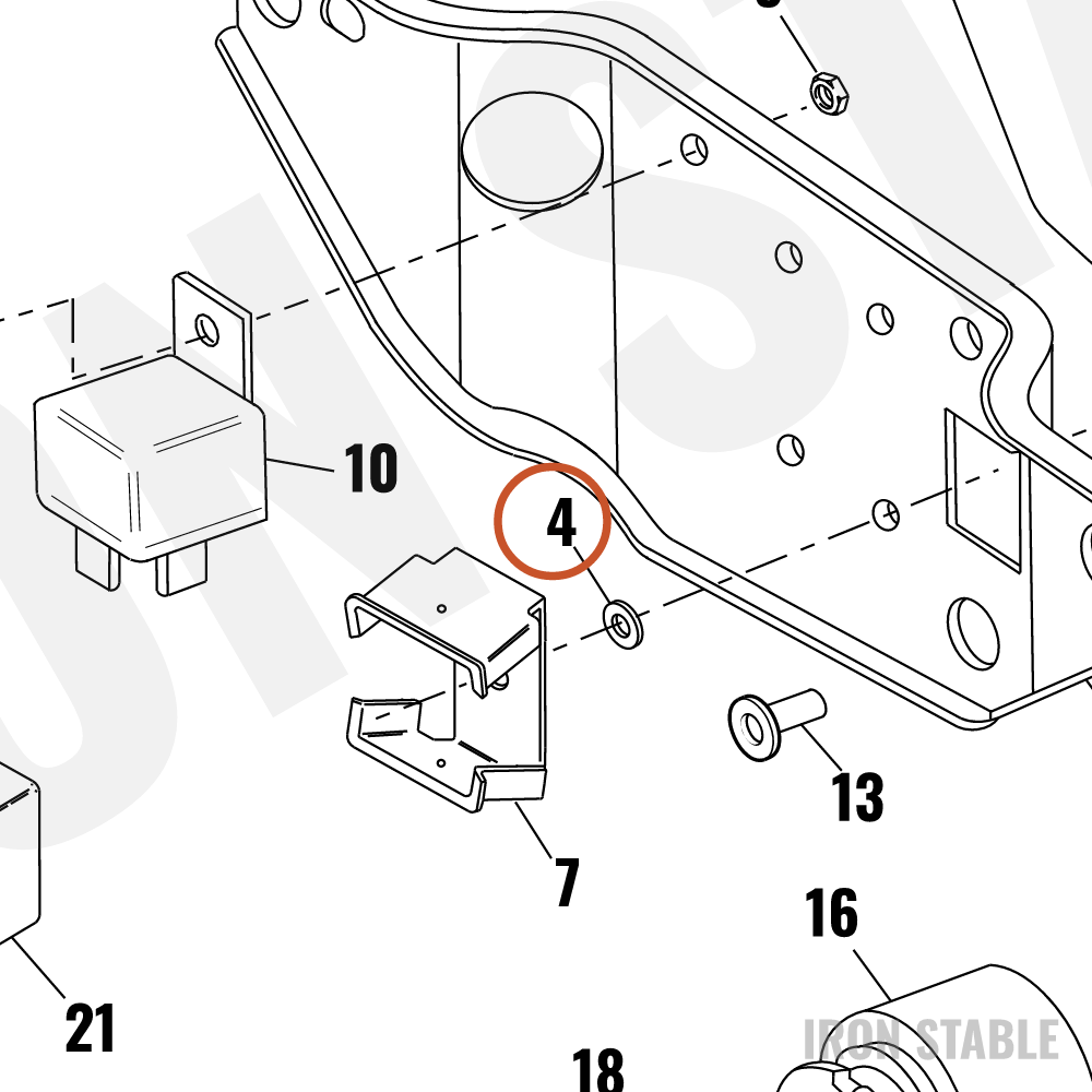 Harley-Davidson Lockwasher, Ext Tooth