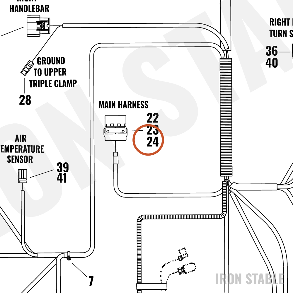 Harley-Davidson Terminal 14ga Male