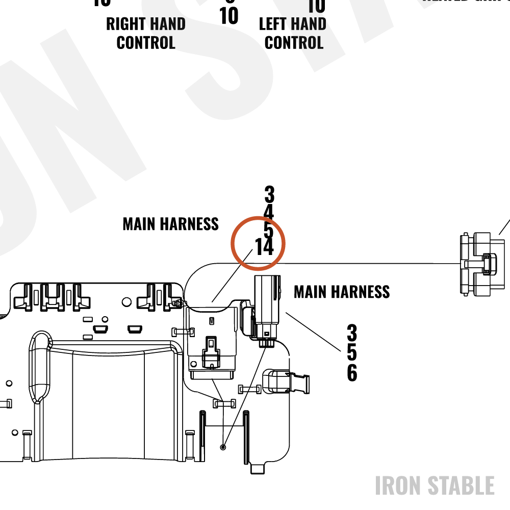 Harley-Davidson Pin Terminal, #14 Awg