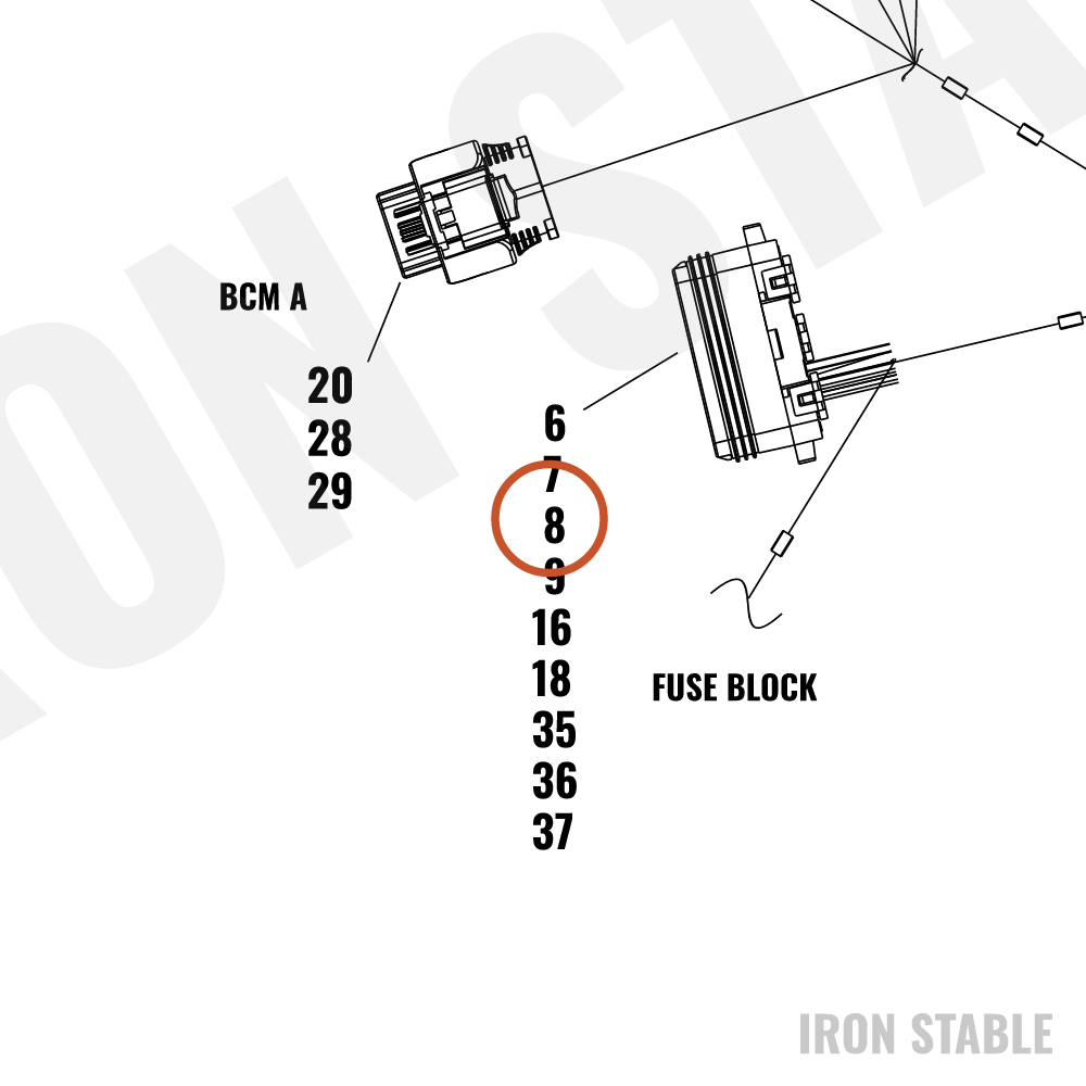Harley-Davidson Terminal, Female, #12-12 Awg