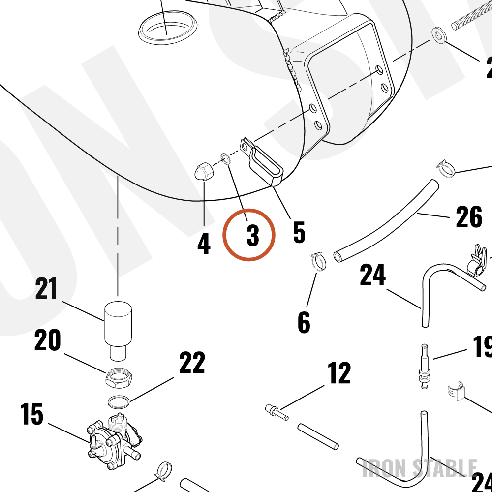 Harley-Davidson Washer, X
